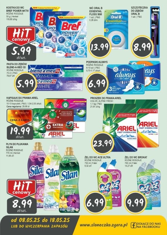 Słoneczko - gazetka promocyjna Gazetka od czwartku 08.05 do niedzieli 18.05 - strona 10