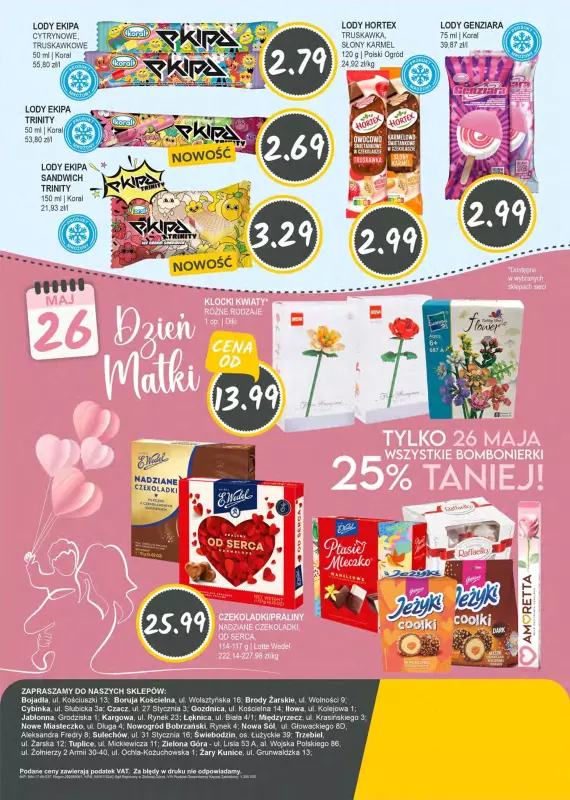 Słoneczko - gazetka promocyjna Gazetka od czwartku 22.05 do soboty 31.05 - strona 12