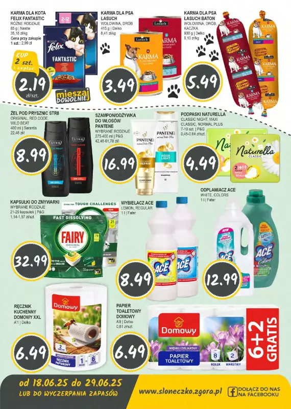 Słoneczko - gazetka promocyjna Gazetka od środy 18.06 do niedzieli 29.06 - strona 8