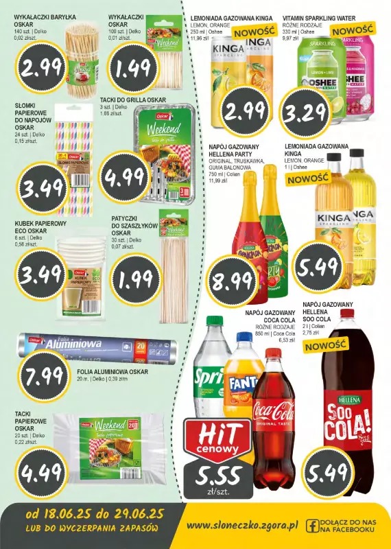 Słoneczko - gazetka promocyjna Gazetka od środy 18.06 do niedzieli 29.06 - strona 9