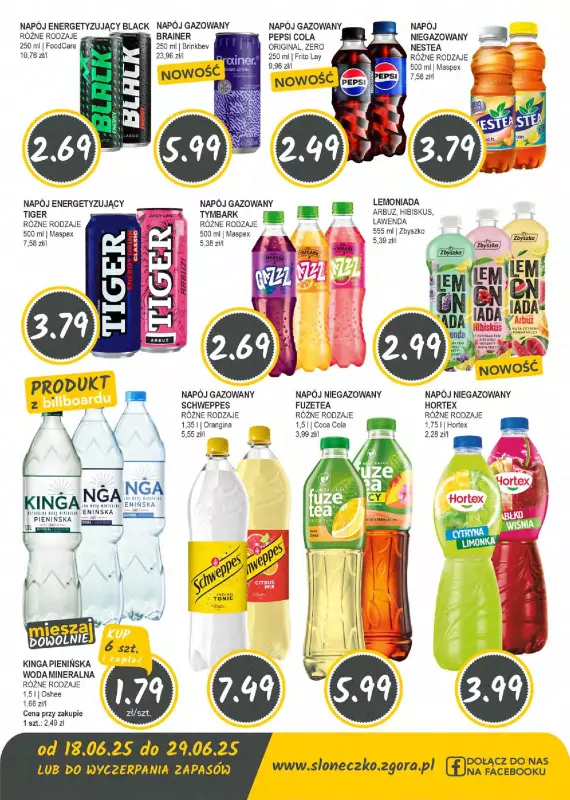 Słoneczko - gazetka promocyjna Gazetka od środy 18.06 do niedzieli 29.06 - strona 10