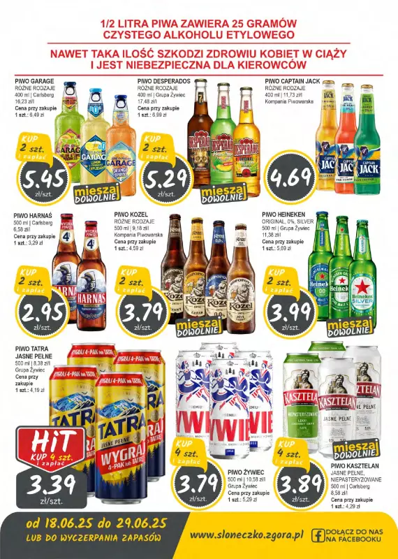 Słoneczko - gazetka promocyjna Gazetka od środy 18.06 do niedzieli 29.06 - strona 11