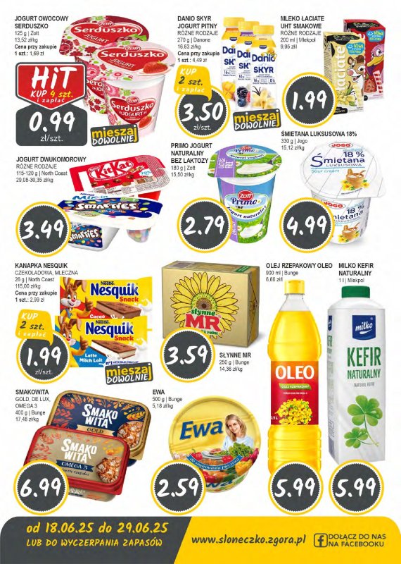 Słoneczko - gazetka promocyjna Gazetka od środy 18.06 do niedzieli 29.06 - strona 4
