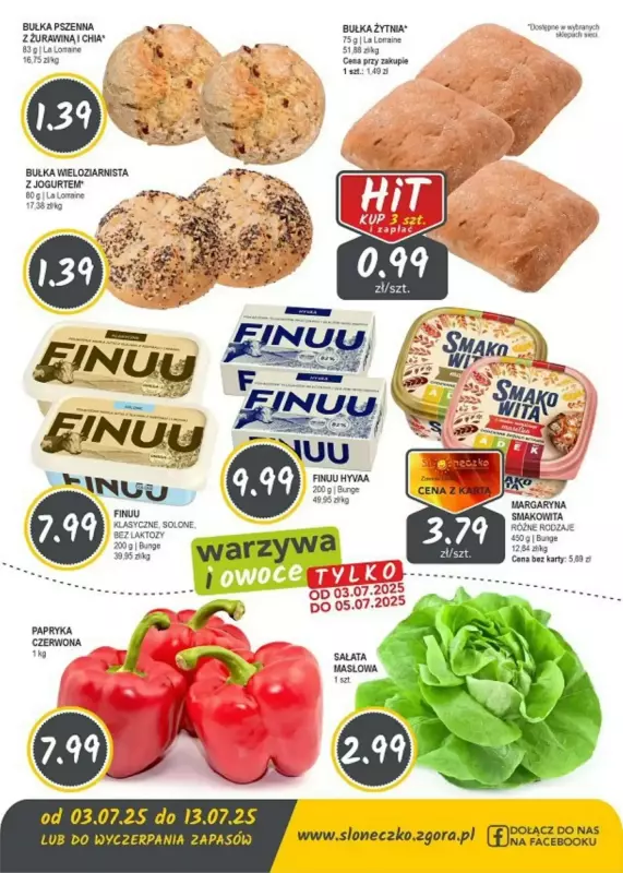 Słoneczko - gazetka promocyjna Gazetka od czwartku 03.07 do niedzieli 13.07 - strona 5