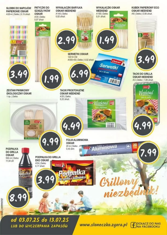 Słoneczko - gazetka promocyjna Gazetka od czwartku 03.07 do niedzieli 13.07 - strona 11