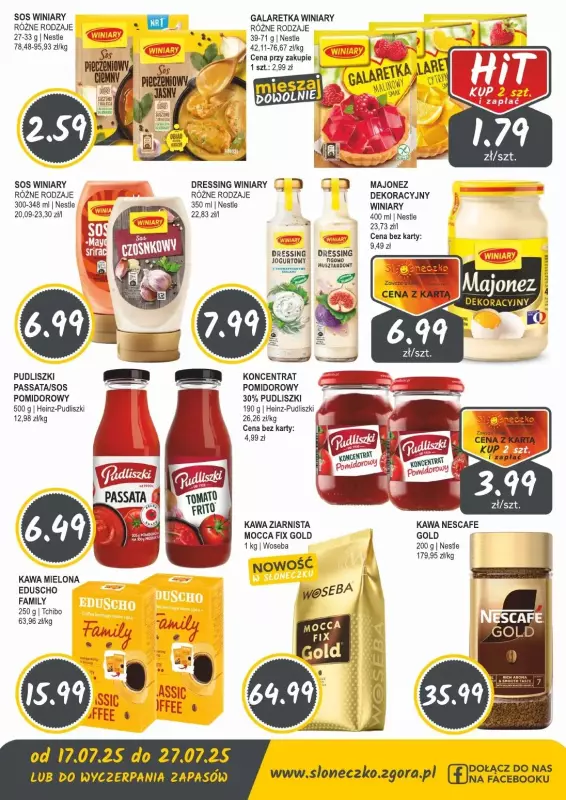 Słoneczko - gazetka promocyjna Gazetka od czwartku 17.07 do niedzieli 27.07 - strona 6