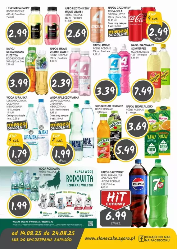 Słoneczko - gazetka promocyjna Gazetka od czwartku 14.08 do niedzieli 24.08 - strona 8