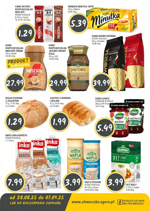 Słoneczko - gazetka promocyjna Gazetka od czwartku 28.08 do niedzieli 07.09 - strona 8