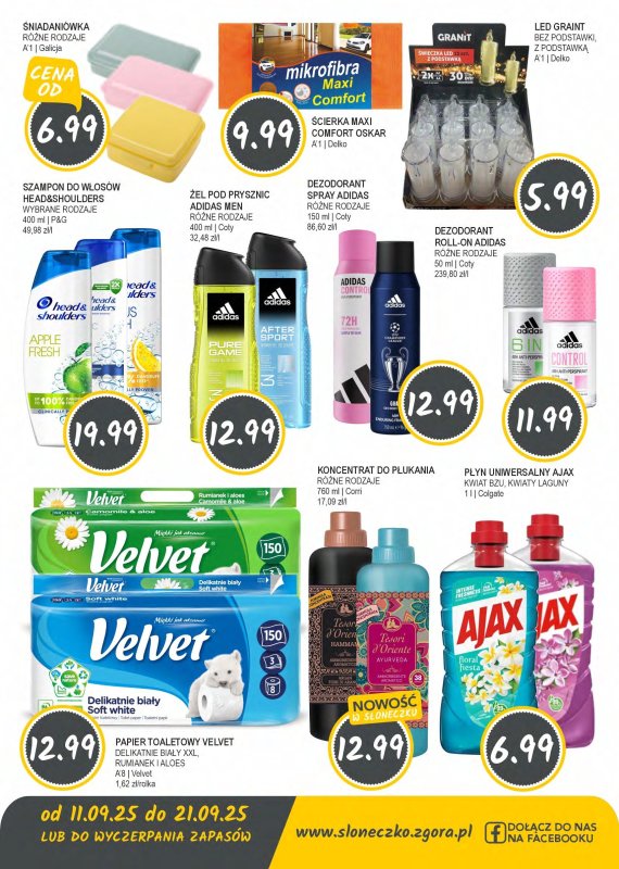 Słoneczko - gazetka promocyjna Gazetka od czwartku 11.09 do niedzieli 21.09 - strona 8