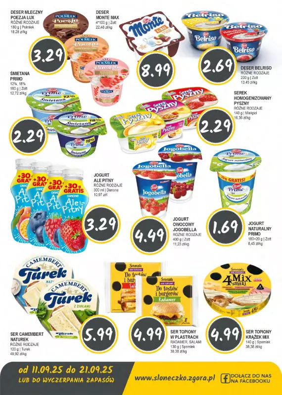 Słoneczko - gazetka promocyjna Gazetka   - strona 3