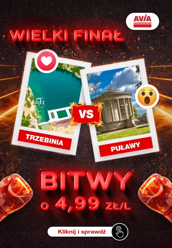 AVIA Stacje Paliw - gazetka promocyjna Wielki finał! od piątku 30.05 do soboty 31.05