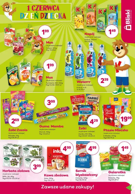 Bliski - gazetka promocyjna Gazetka od wtorku 20.05 do niedzieli 01.06 - strona 3