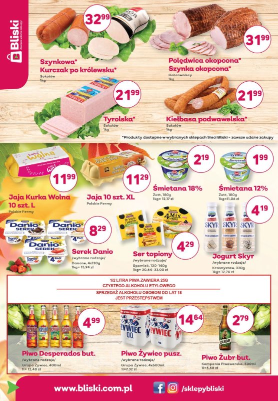 Bliski - gazetka promocyjna Gazetka od wtorku 07.10 do niedzieli 19.10 - strona 2