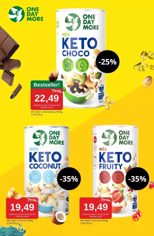 One day more - gazetka promocyjna Hity tygodnia do -45% od wtorku 17.06 do poniedziałku 23.06 - strona 7