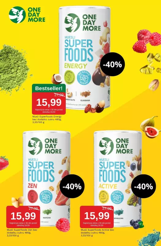 One day more - gazetka promocyjna Hity tygodnia do -45% od wtorku 17.06 do poniedziałku 23.06 - strona 9
