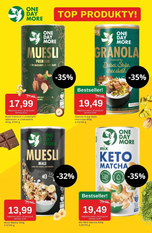 One day more - gazetka promocyjna Hity tygodnia do -45% od wtorku 17.06 do poniedziałku 23.06 - strona 4