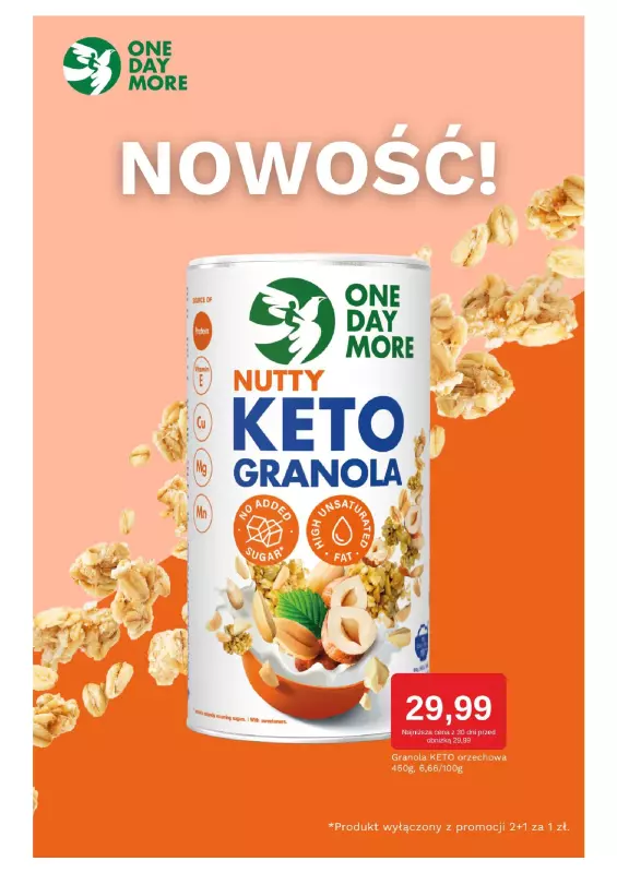 One day more - gazetka promocyjna Hity Tygodnia 2+1 za 1zł od wtorku 24.06 do poniedziałku 30.06 - strona 4