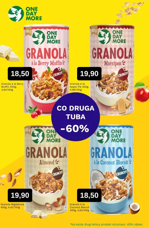 One day more - gazetka promocyjna Co Druga tuba -60% od piątku 25.07 do poniedziałku 28.07 - strona 4