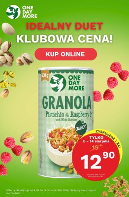 One Day More - gazetka promocyjna Produkt dla klubu od piątku 08.08 do czwartku 14.08