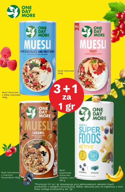 One Day More - gazetka promocyjna Promocja 3+1 za 1 gr   - strona 2