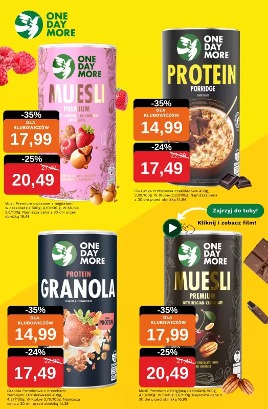 One Day More - gazetka promocyjna Do -35% dla klubowiczów od piątku 15.08 do poniedziałku 18.08 - strona 2