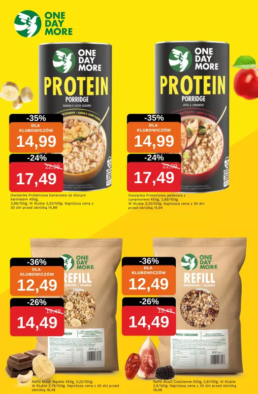 One Day More - gazetka promocyjna Do -35% dla klubowiczów od wtorku 12.08 do czwartku 14.08 - strona 3
