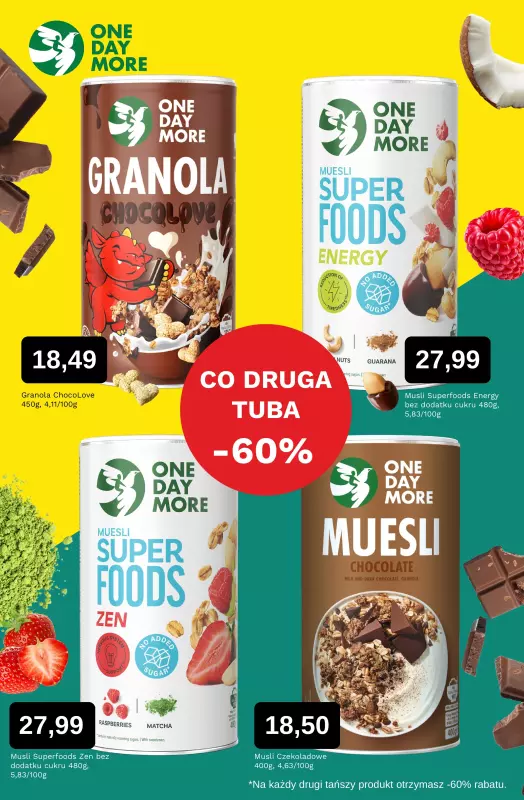One Day More - gazetka promocyjna Co druga tuba -60% od wtorku 02.09 do czwartku 04.09 - strona 2