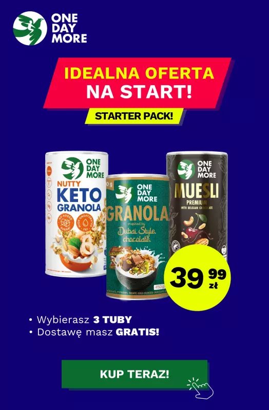 One Day More - gazetka promocyjna Starter Pack od piątku 05.09 do piątku 05.09