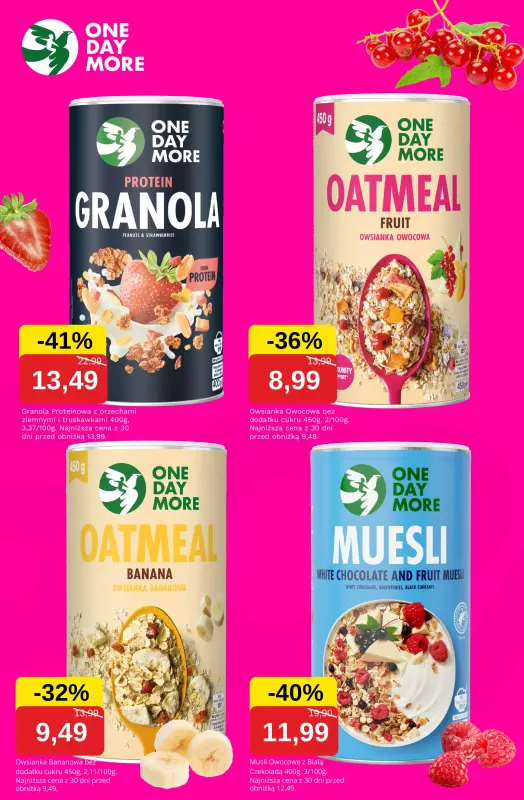 One Day More - gazetka promocyjna Urodzinowe rabaty do -50% od wtorku 30.09 do poniedziałku 06.10 - strona 3