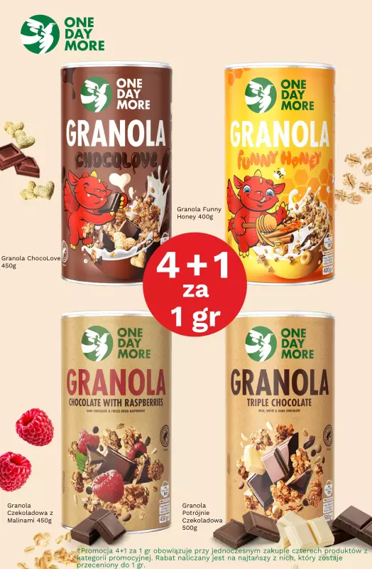 One Day More - gazetka promocyjna Promocja 4+1 od wtorku 14.10 do czwartku 16.10 - strona 7