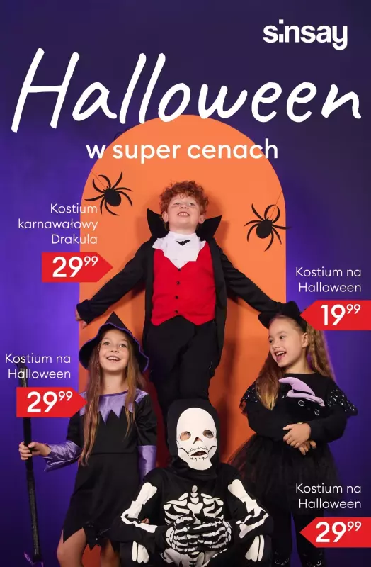 #Halloween - gazetka promocyjna Sinsay | Katalog Halloween od piątku 27.09 do czwartku 31.10