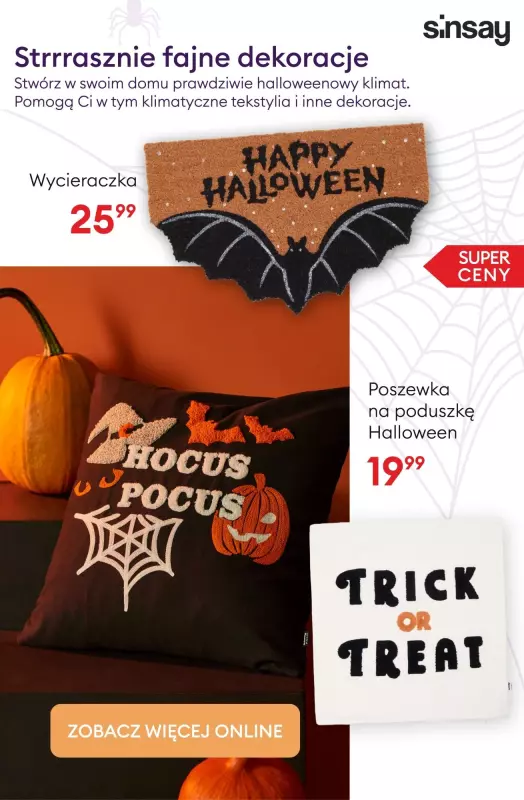 #Halloween - gazetka promocyjna Sinsay | Katalog Halloween od piątku 27.09 do czwartku 31.10 - strona 2