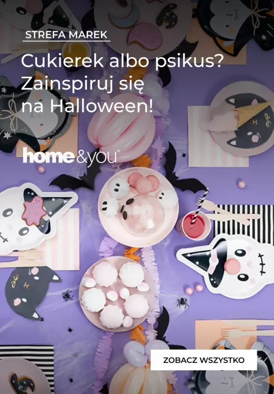 #Halloween - gazetka promocyjna Home&You | Inspiracje na Halloween - strefa marek od środy 16.10 do środy 23.10