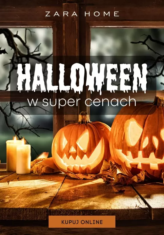 #Halloween - gazetka promocyjna Zara home | Halloween w super cenach od środy 16.10 do czwartku 31.10