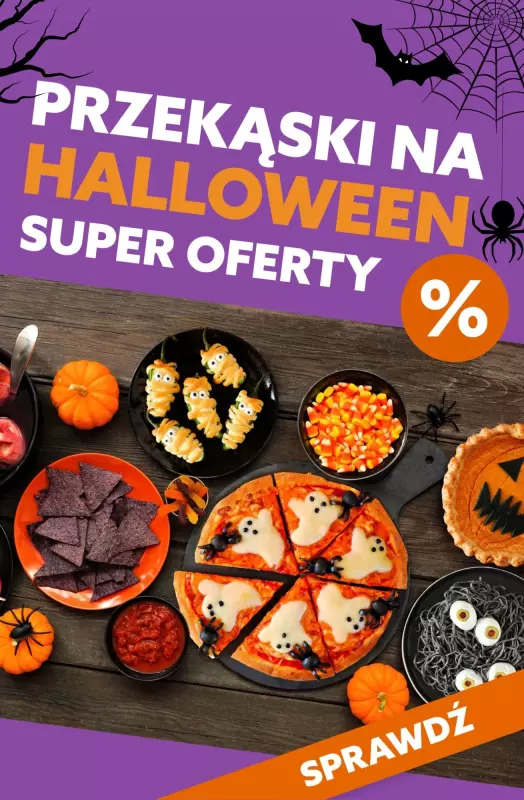 #Halloween - gazetka promocyjna Przekąski na HALLOWEEN - SUPER oferty! | Biedronka, Dino... od środy 30.10 do czwartku 31.10