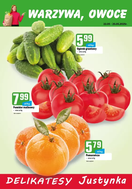 Delikatesy Justynka - gazetka promocyjna Gazetka od czwartku 22.05 do środy 04.06 - strona 5