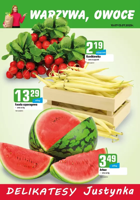Delikatesy Justynka - gazetka promocyjna Gazetka od czwartku 10.07 do środy 23.07 - strona 2