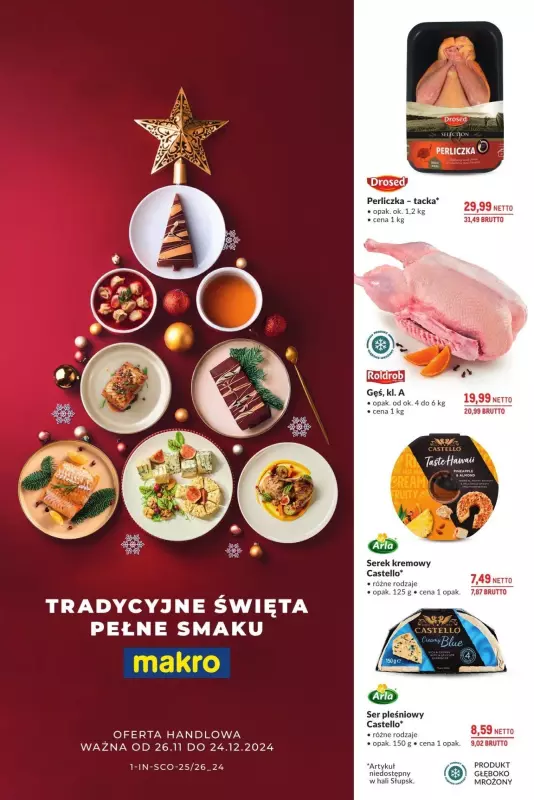 #Świąteczne zakupy - gazetka promocyjna Makro | Gazetka Delikatesy od wtorku 26.11 do wtorku 24.12