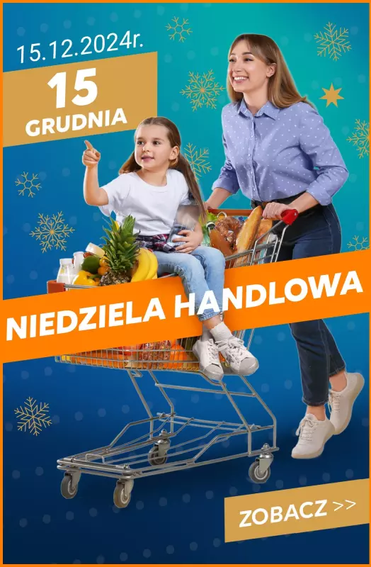 #Świąteczne zakupy - gazetka promocyjna NIEDZIELA HANDLOWA - zobacz promocje!  