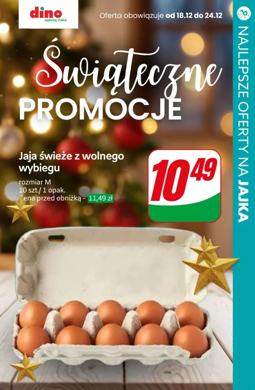 #Świąteczne zakupy - gazetka promocyjna Jajka - najlepsze oferty od piątku 20.12 do niedzieli 22.12 - strona 5