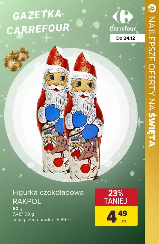 #Świąteczne zakupy - gazetka promocyjna Słodycze na święta - super ceny od piątku 20.12 do wtorku 24.12 - strona 3