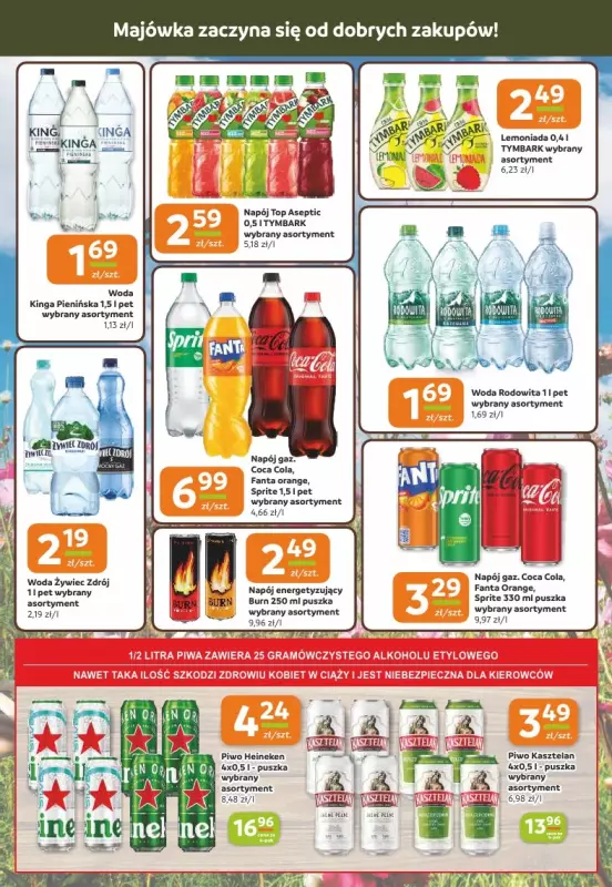 Społem Częstochowa - gazetka promocyjna Gazetka od czwartku 24.04 do piątku 02.05 - strona 10