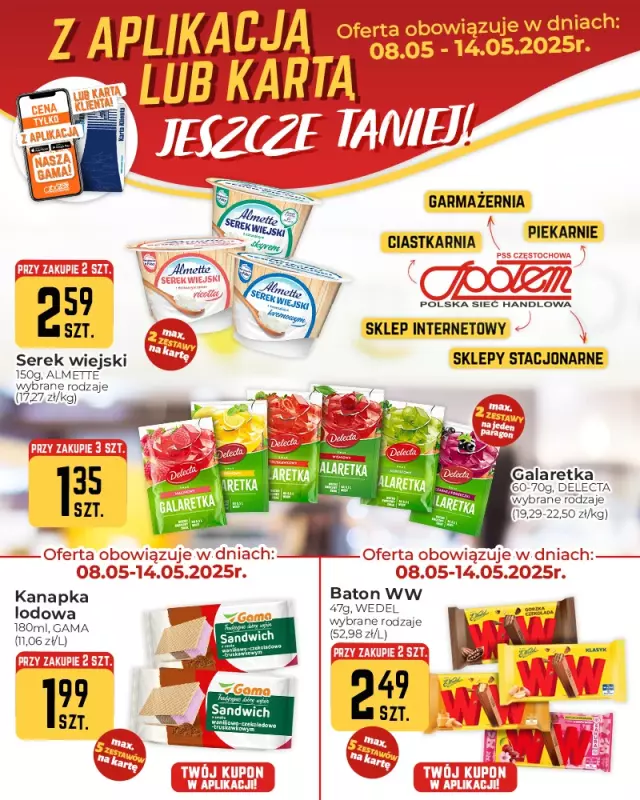Społem Częstochowa - gazetka promocyjna Plakaty promocyjne   - strona 3