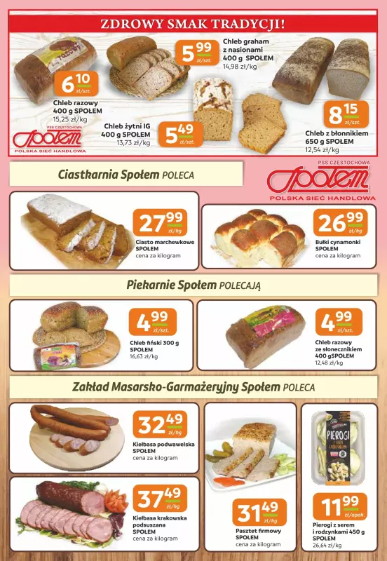 Społem Częstochowa - gazetka promocyjna Gazetka od czwartku 15.05 do wtorku 27.05 - strona 2