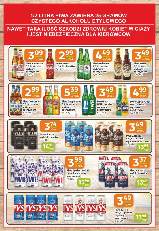 Społem Częstochowa - gazetka promocyjna Gazetka od czwartku 26.06 do wtorku 08.07 - strona 11