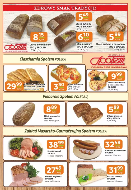 Społem Częstochowa - gazetka promocyjna Gazetka   - strona 2