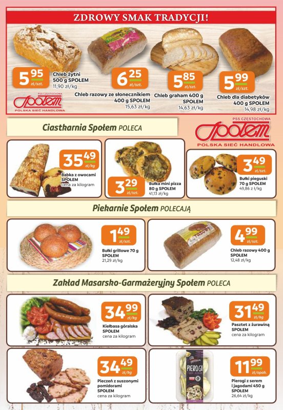 Społem Częstochowa - gazetka promocyjna Gazetka od czwartku 10.07 do wtorku 22.07 - strona 2