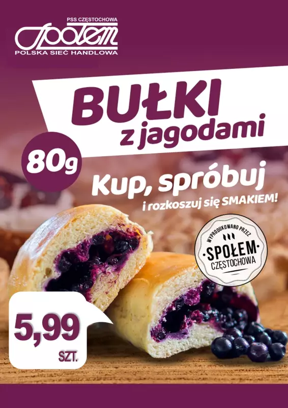 Społem Częstochowa - gazetka promocyjna Plakat promocyjny  