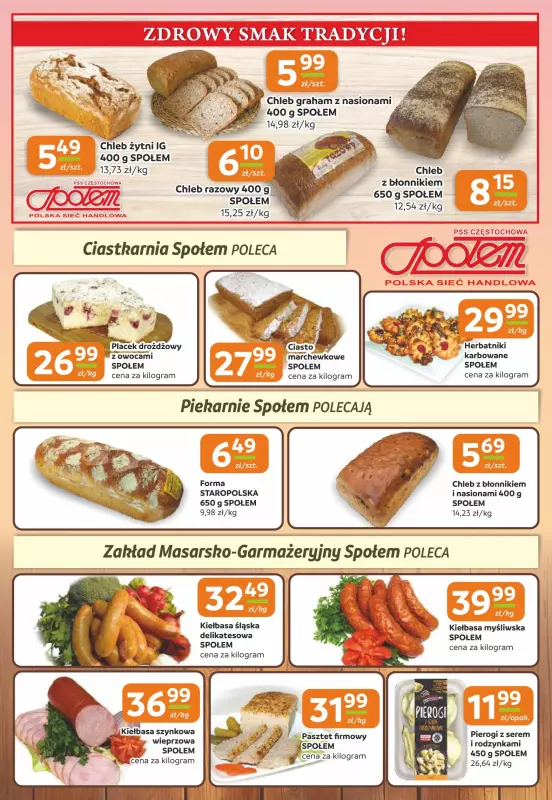 Społem Częstochowa - gazetka promocyjna Gazetka   - strona 2
