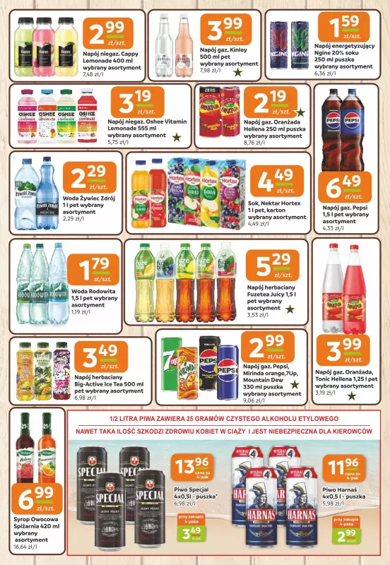 Społem Częstochowa - gazetka promocyjna Gazetka od czwartku 24.07 do wtorku 05.08 - strona 10
